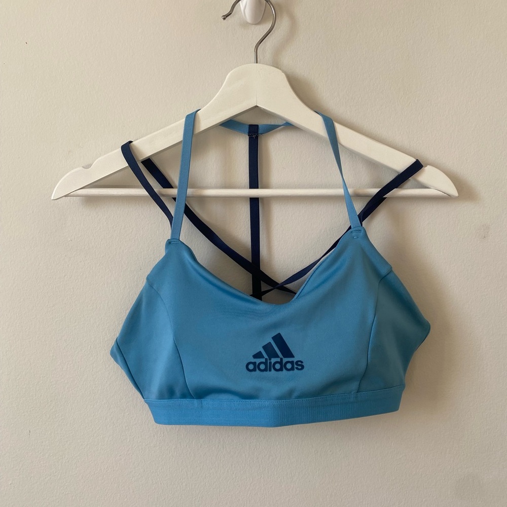 Adidas Blue Sports Bra